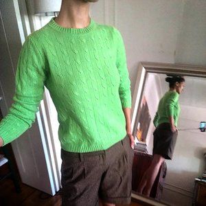 Genuine Cashmere F. Matthews ladies Cable.